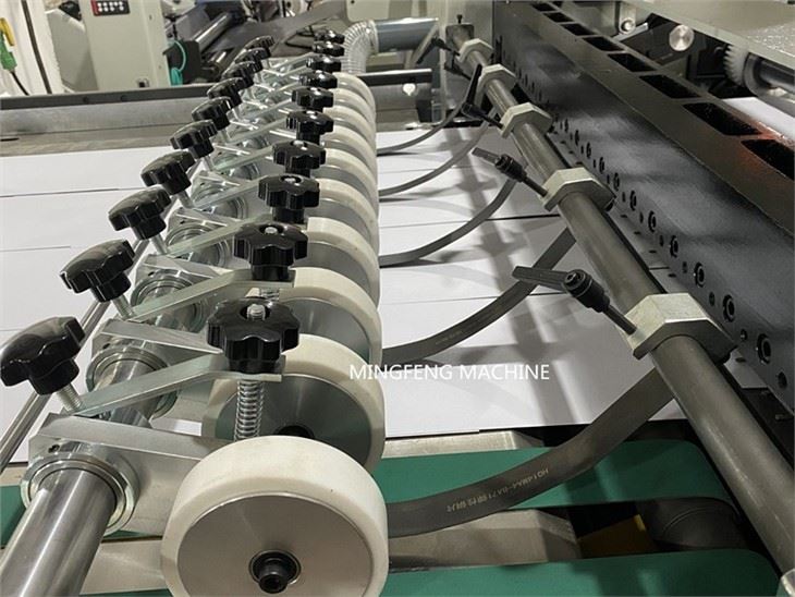 Two Reel Full Automatic A4 Paper Cutting Packing Packaging Machine